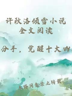 许秋洛倾雪小说全文阅读